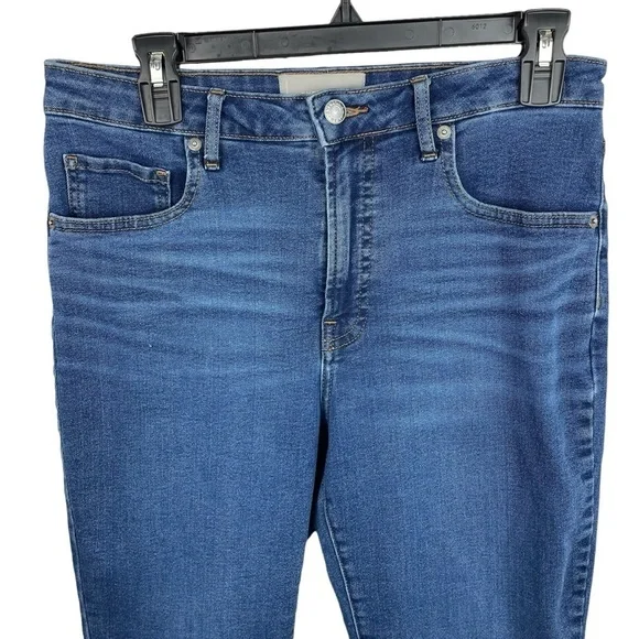 Everlane | Blue The Curvy High Rise Skinny Crop Jean - Picture 2 of 8